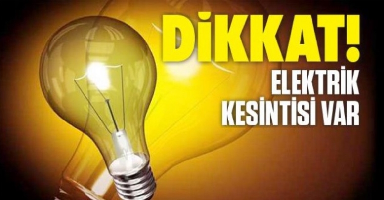 Dikkat Alanya Da Elektrik Kesintisi