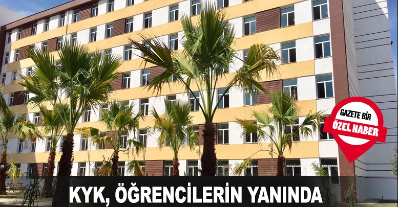 kyk ogrencilerin yaninda gazetebir